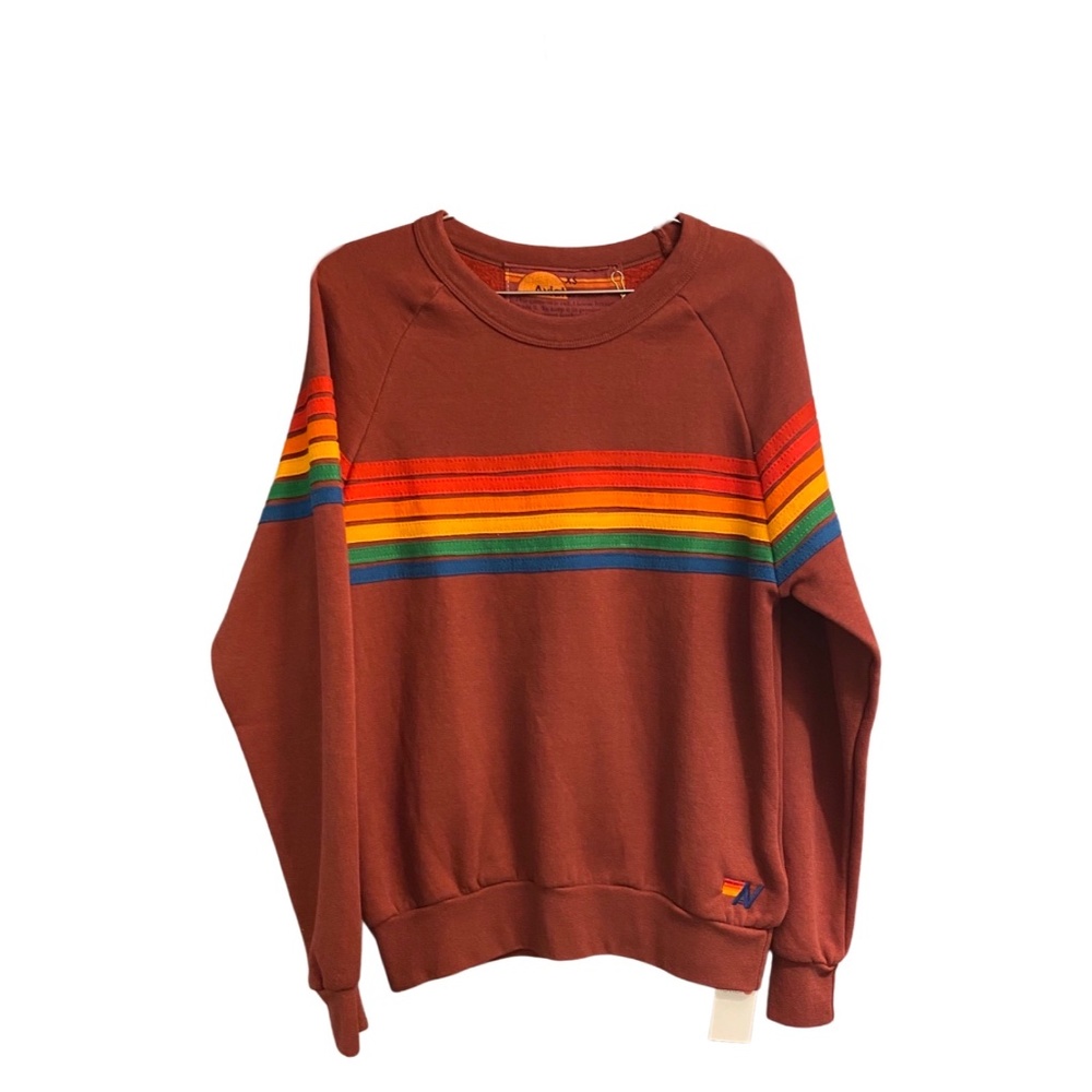 Aviator Nation 5 Stripe Sweatshirt